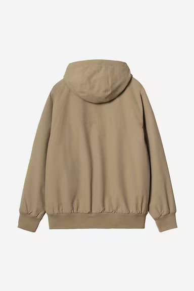 Veste Carhartt Wip HOODED SAIL JACKET Leather Black