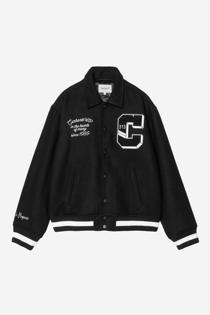 Veste Carhartt Wip WORLD CLASS VARSITY Black