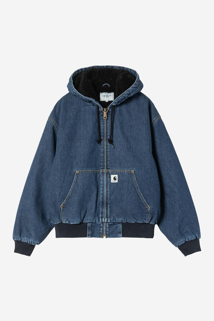 Veste Carhartt Wip W OG ACTIVE JACKET Blue Stone Washed