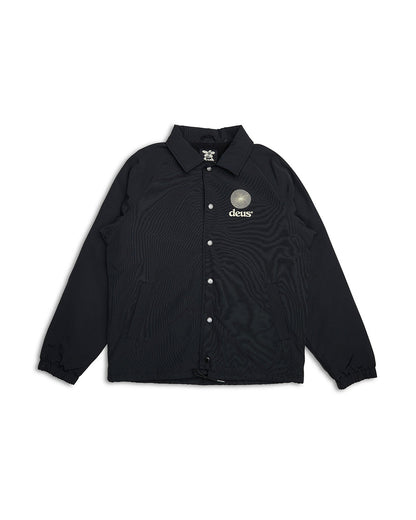 Veste Deus Ex Machina STRATA COACH JACKET Black