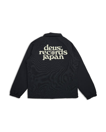 Veste Deus Ex Machina STRATA COACH JACKET Black