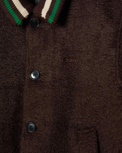 Veste OBEY ARDEN BLOUSON JACKET Java Brown