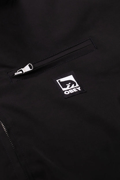 Veste OBEY ELYSIAN JACKET Black