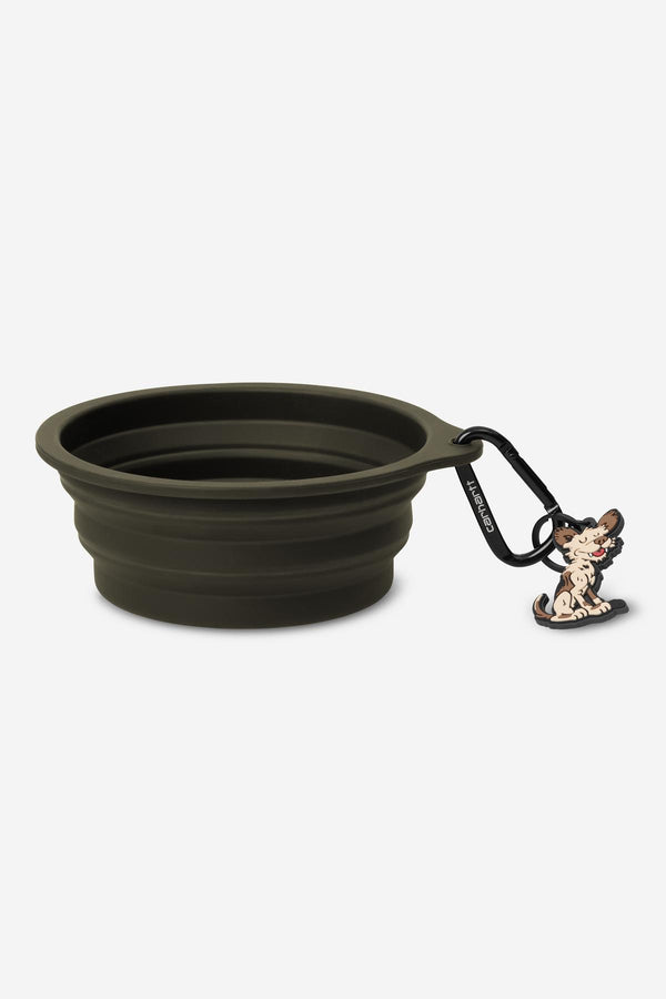 WILD DOG FOLDABLE BOWL Olive Wax — Carhartt Wip