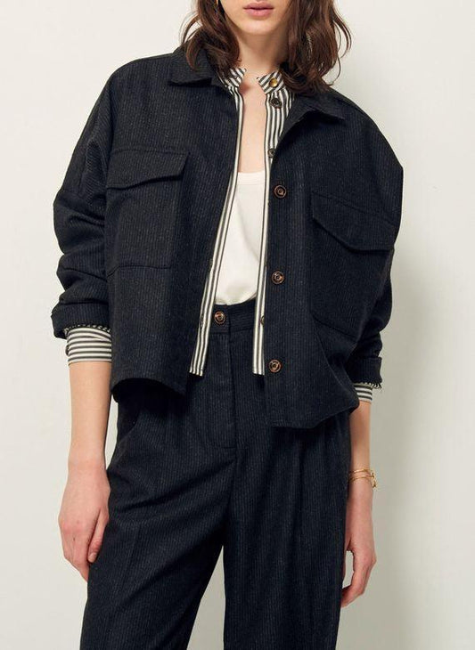 WILTONIA CHEMISE AMPLE StoneBlack