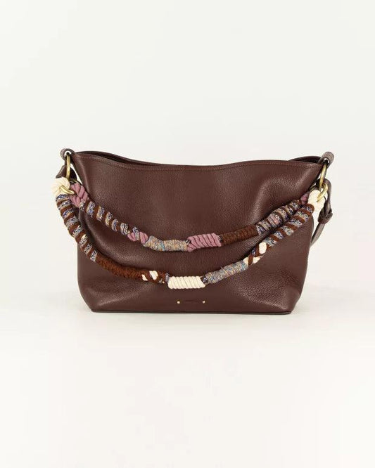 LEO SMALL SAC BESACE Choco nuts - Uptown 42
