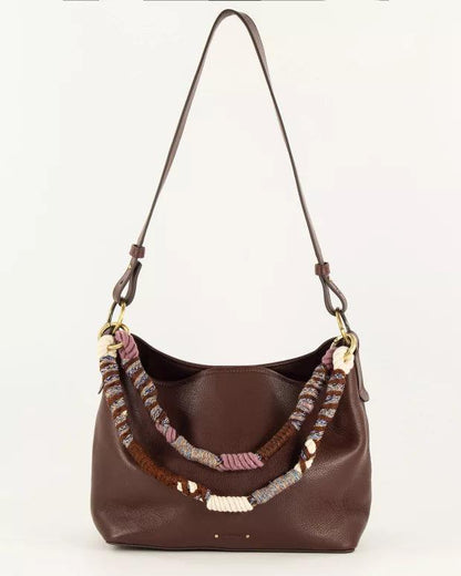 LEO SMALL SAC BESACE Choco nuts - Uptown 42