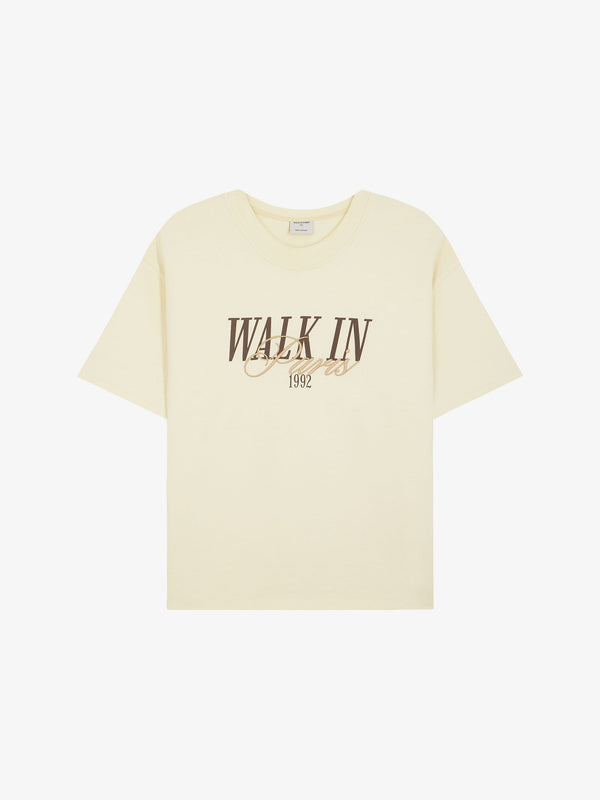 Walk In Paris LE T-SHIRT WIP BEIGE — Walk In Paris