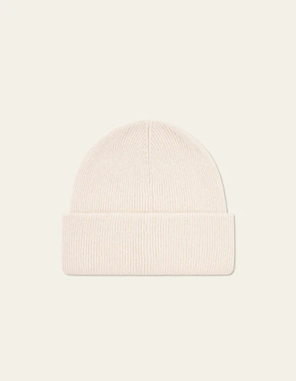 Wayne Embroidered Beanie Yvory
