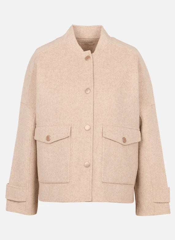 YALEPARK VESTE ESPRIT TEDDY Powder