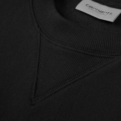 Pull Carhartt Wip AMERICAN SCRIPT SWEAT BLACK