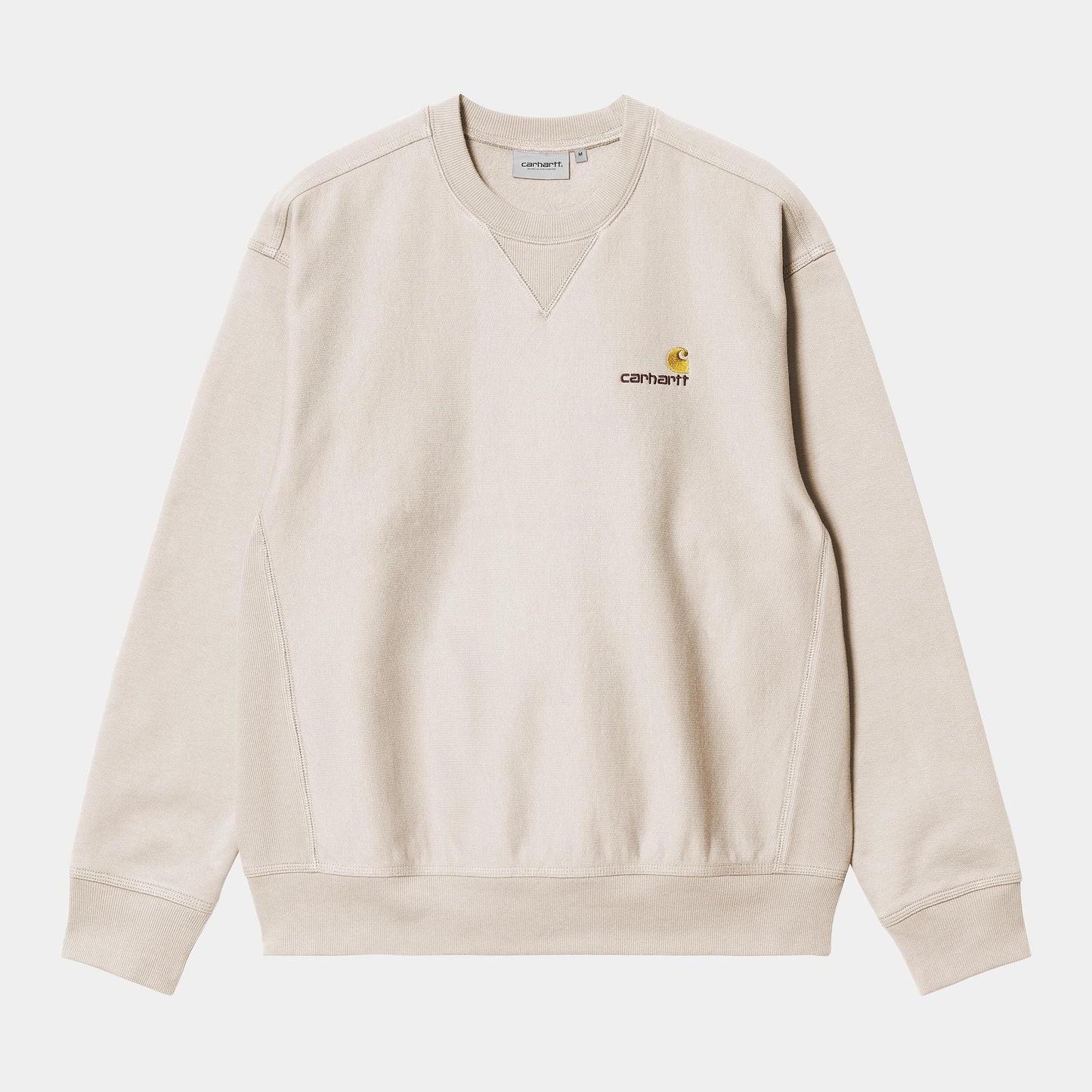 Pull Carhartt Wip AMERICAN SCRIPT SWEAT Moonbeam