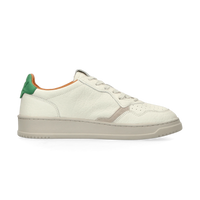 MEDALIST LOW Cuir Grain Vert et Gris clair - Uptown 42