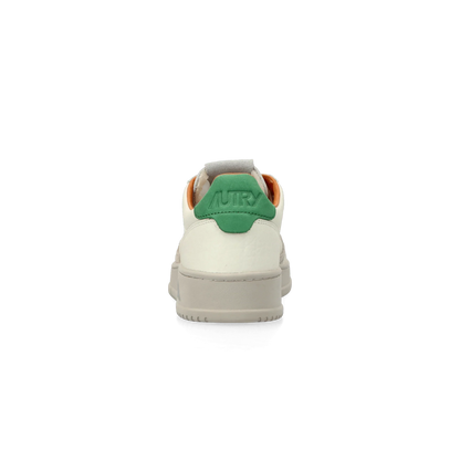 MEDALIST LOW Cuir Grain Vert et Gris clair - Uptown 42