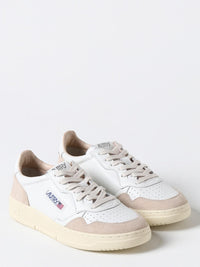 MEDALIST LOW Cuir et Suede Blanc - Uptown 42