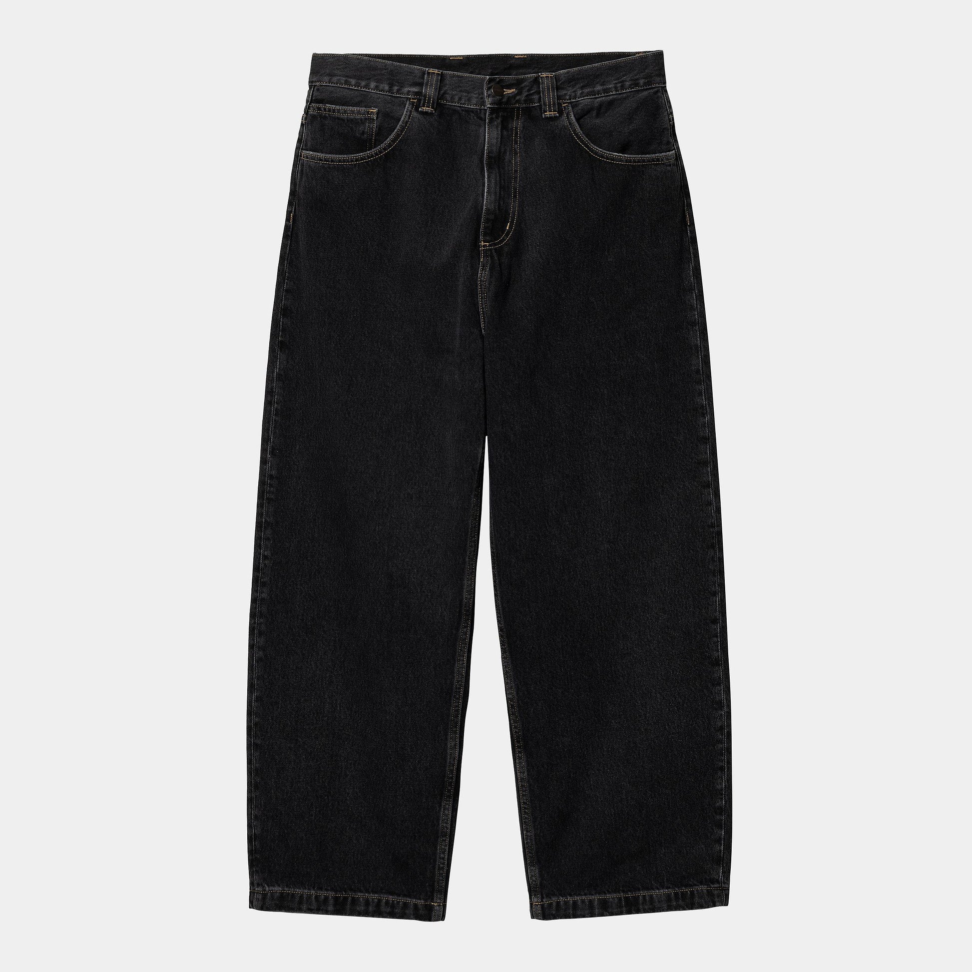 LANDON PANT Black Stone Washed - Uptown 42