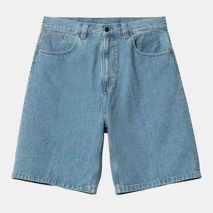 Short Carhartt Wip BRANDON DENIM SHORT Blue Stone Bleached