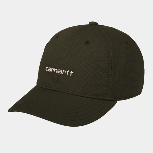 Casquette Carhartt Wip CANVAS SCRIPT CAP Turtle Air Pink
