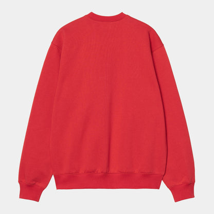 Pull Carhartt Wip CARHARTT SWEAT Cherry Space