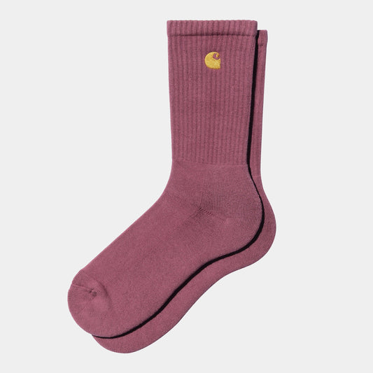 CHASE SOCKS Dusty Fushia Gold - Uptown 42