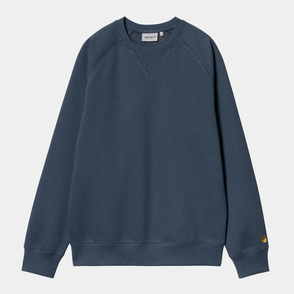 Pull Carhartt Wip CHASE SWEAT Dsuky Blue