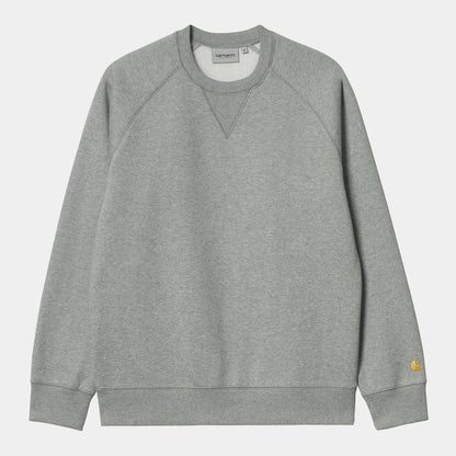 Pull Carhartt Wip CHASE SWEAT Heather Grey