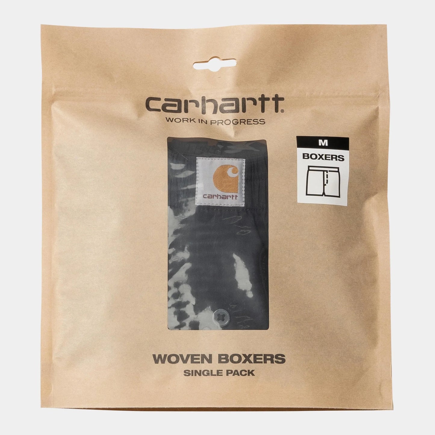COTTON BOXER BLACK - Uptown 42