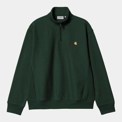 Pull Carhartt Wip HALF ZIP AMERICAN SCRIPT SWEAT