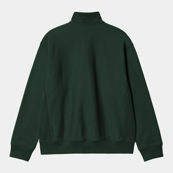 Pull Carhartt Wip HALF ZIP AMERICAN SCRIPT SWEAT