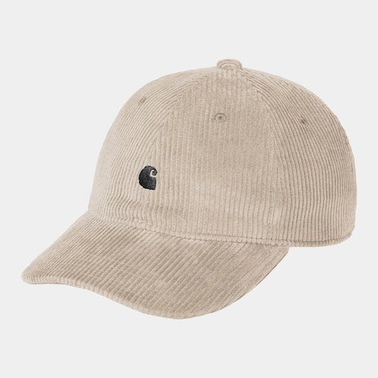 Casquette Carhartt Wip HARLEM CAP CORDUROY Fleur de Sel