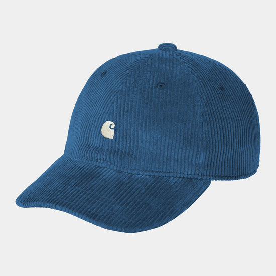 Casquette Carhartt Wip HARLEM CAP CORDUROY Sodalite — Carhartt WIP