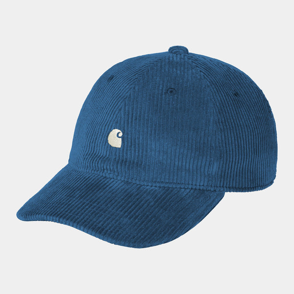 Casquette Carhartt Wip HARLEM CAP CORDUROY Sodalite — Carhartt wip