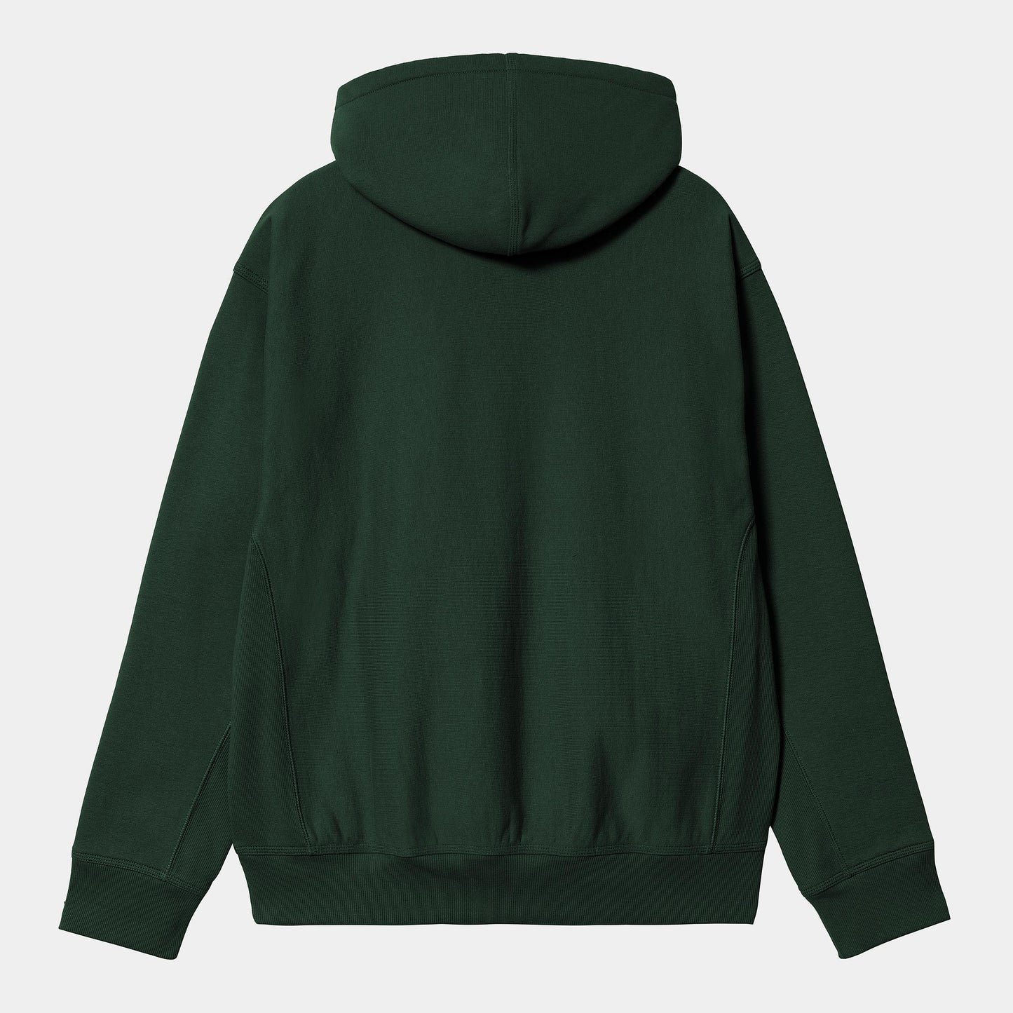 HOODED AMERICAN SCRIPT SWEAT Conifer