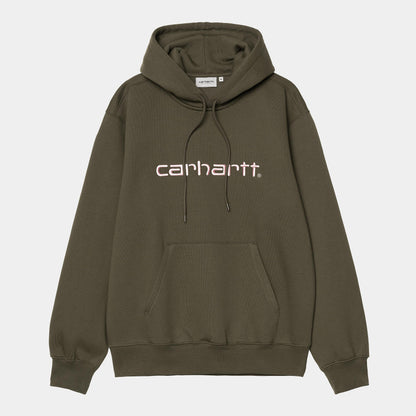 Pull Carhartt Wip HOODED CARHARTT SWEAT Turtle Air Pink