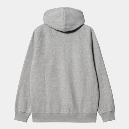 Pull Carhartt Wip HOODED CHASE JACKET Grey Heather