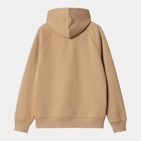 Pull Carhartt Wip HOODED CHASE SWEAT Dusty H Brown
