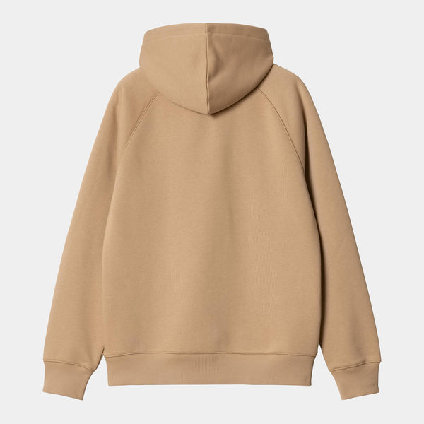 Pull Carhartt Wip HOODED CHASE SWEAT Dusty H Brown