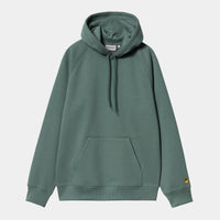 Pull Carhartt Wip HOODED CHASE SWEAT Silver Pine