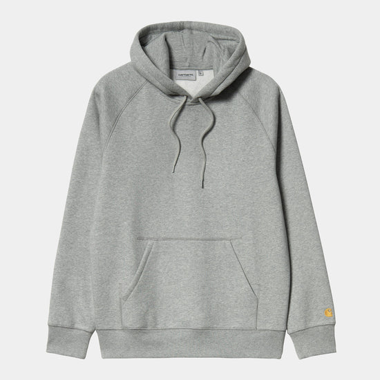 Pull Carhartt Wip HOODED CHASE SWEAT Grey Heather — Carhartt WIP