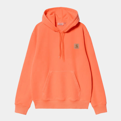 Pull Carhartt Wip HOODED INDUSTRY SWEAT Lumo Orange