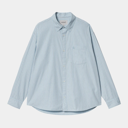 Chemise Carhartt Wip NOTUS L/S SHIRT Bluebird