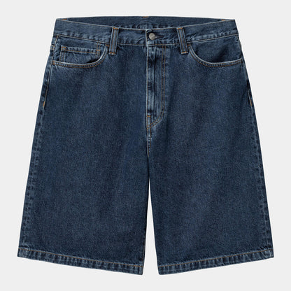 Short Carhartt Wip LANDON DENIM SHORT Blue Stone Washed
