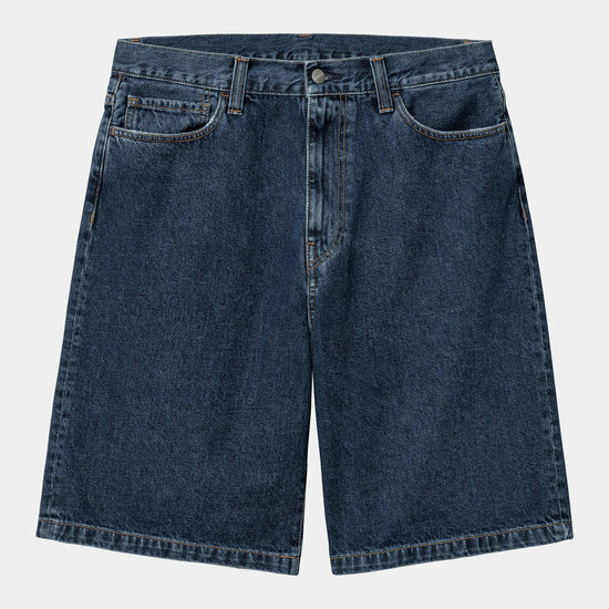 Short Carhartt Wip LANDON DENIM SHORT Blue Stone Washed