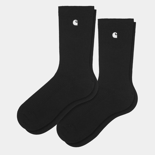 Chausette Carhartt Wip MADISON PACK SOCKS Black — Carhartt wip
