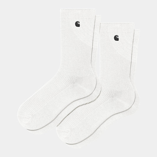 Chausette Carhartt Wip MADISON PACK SOCKS White