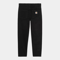 Jean Carhartt Wip NEWEL PANT Black One Wash