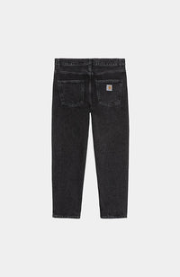 Jean Carhartt Wip NEWEL PANT Black Stone Washed