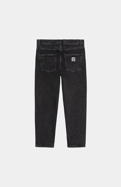Jean Carhartt Wip NEWEL PANT Black Stone Washed
