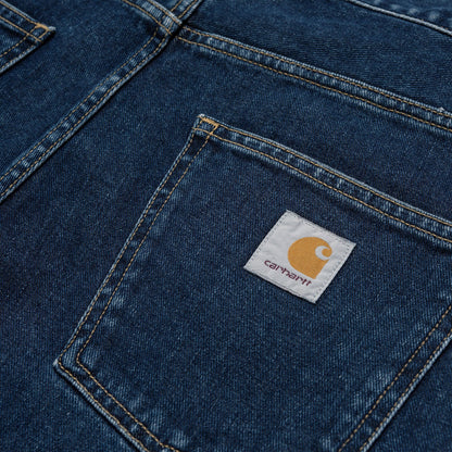 Jean Carhartt Wip NEWEL PANT Blue Stone Washed
