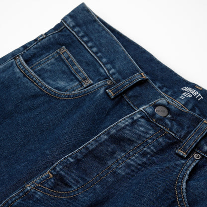 Jean Carhartt Wip NEWEL PANT Blue Stone Washed